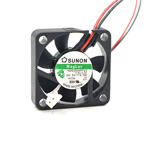 KDE0504PFV2 Ultra Silent 40mm 4010 Cooling Fan - 5V 0.7W Low Noise for Electronics