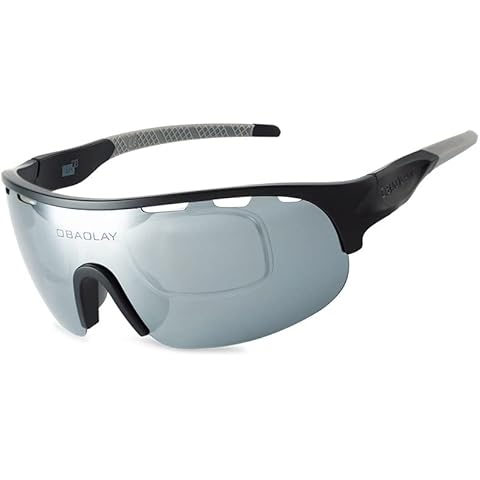 SAWUTPV Photochromic Cycling Glasses Windproof UV400 Protection Polarized Sports Bike Sunglasses for Men Women (Black) Cover