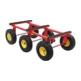 Haute qualité et durable : fabriqué à partir de matériaux de première qualité, y compris l'acier au carbone et le caoutchouc, et fini par la technologie de soudage et de revêtement plastique. Cela garantit une grande résistance, une résistance à l'usure, aux chocs et aux rayures et une longue durée de vie. Un produit qui durera des années.