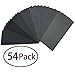 60 to 3000 Grit Sandpaper Assortment, Dry/ Wet, 9 x 3.6 Inch, 54 Pieces,Sand Paper for Automotive Sanding, Wood Furniture Finishing and Wood Turning Finishing by Homder