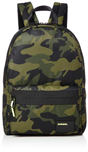 Diesel Discover ME Backpack Mochila de nylon  Cacto Plátano Verde  30 44 15