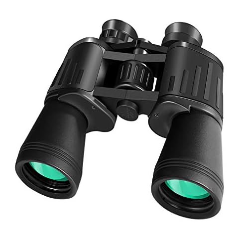 Binoculars for Adults, 20X50 High Power HD Durable Professional Waterproof Binoculars for Bird Watching Hunting Football Concerts with Weak Light Night Vision - BAK4 Prism FMC Lens (20X50) Cover