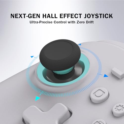 Image of GuliKit KK3 MAX Game Controller-Hall Effect Joysticks,Analog & Digital Triggers, 1000HZ Polling Rate,Maglev /HD /Rotory Vibration,Compatible with Switch /PC /Android /iOS, Switch 2 Wake Up