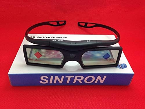 Sintron 2X Universal 3D RF Active Shutter Glasses Bluetooth Eyewear Glasses for 2015~2022 Panasonic & Samsung & Sony 3D TV, LG/Sharp/3D TV Compatible with TDG-BT400A TDG-BT500A SSG-5100GB TY-ER3D4MU