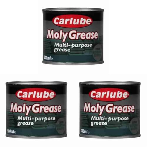 Carlube XMM500 Moly Grease 500g (Pack of 3)