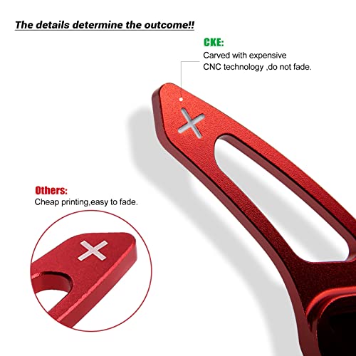 Cke For Subaru Forester Outback Xv Crosstrek Impreza Legacy Ascent Wrx Brz Scion Fr-S Gt86 Aluminum Sporty Auto Interior Paddle Shifter Extension - Red #TOP2