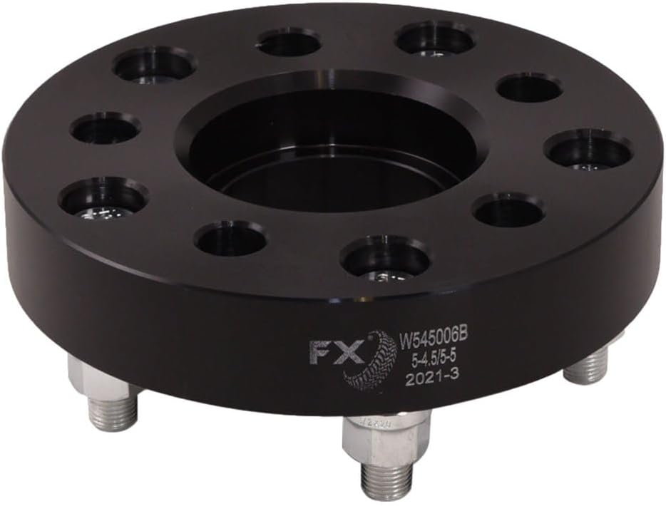 Wheel ADAPTERS, HUB Cent WHL ADP BLK 5X4.5-5X5