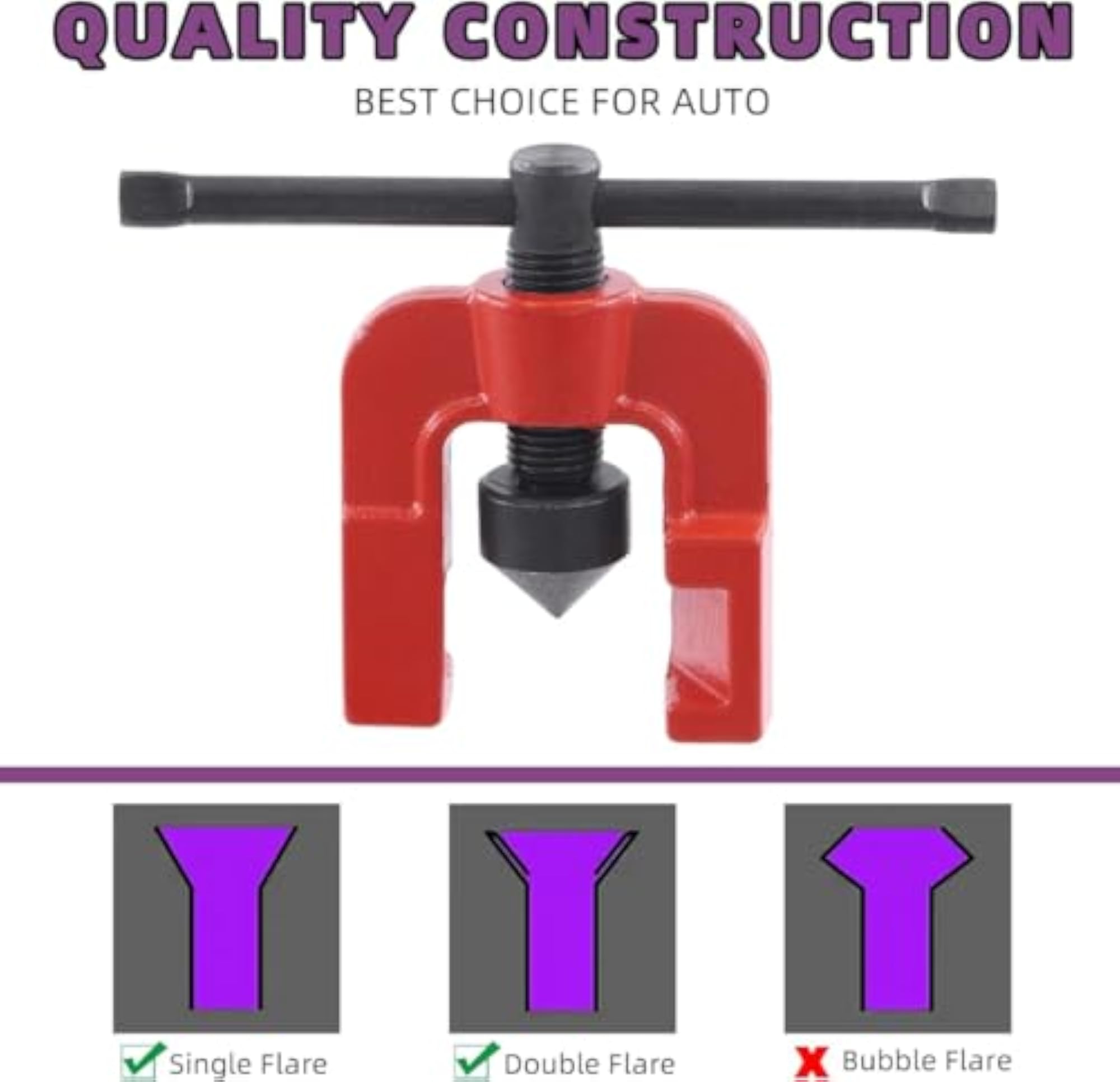 2Pcs Auto Double Flaring Tool Kit and Tube Bender Kit