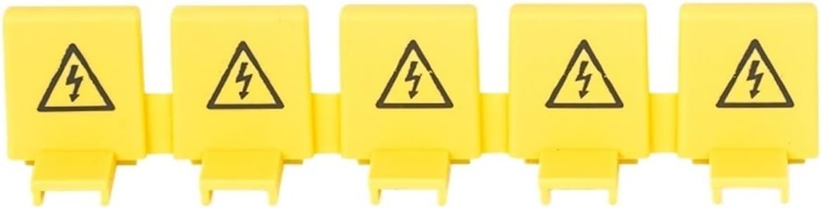 10pcs/Set Copper busbar PIN Type MCB Connector busbar Connection Circuit Breaker Comb busbar Teeth busbar Protector Braces Terminal caps