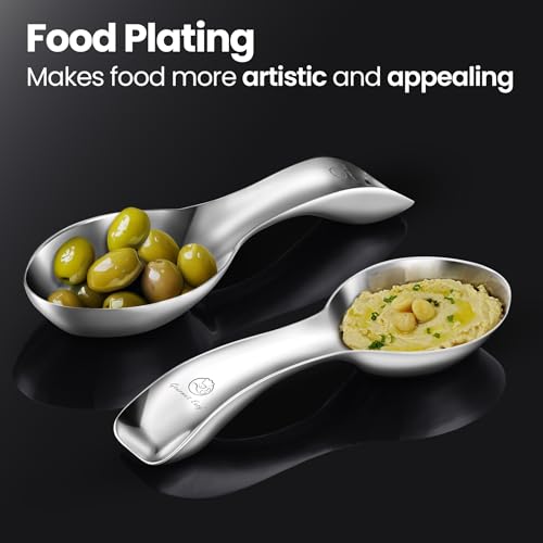 Break-Proof Kitchen Spoon Rest for Stove Top – Premium Stainless Steel Spoon Holder for Kitchen Counter – Mirror-Polished, Heavy-Duty with a Luxury Look – Dishwasher Safe & 5-Year Warranty - Image 6