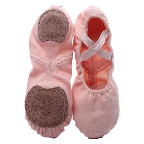Phineein Girls Ballet Shoes for Practice Ballet Slipper for Dancing2