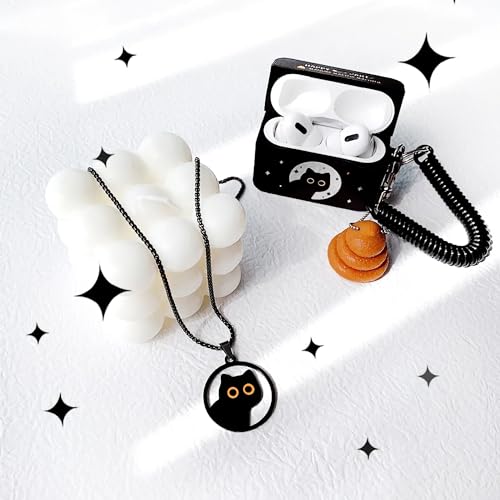 Cat Necklaces for Teen Girls & Boys(Black) - Fun Valentines Gifts for Cat Lovers - Cute Jewelry for Women - Goth Accessories - Whimsigoth Idea3