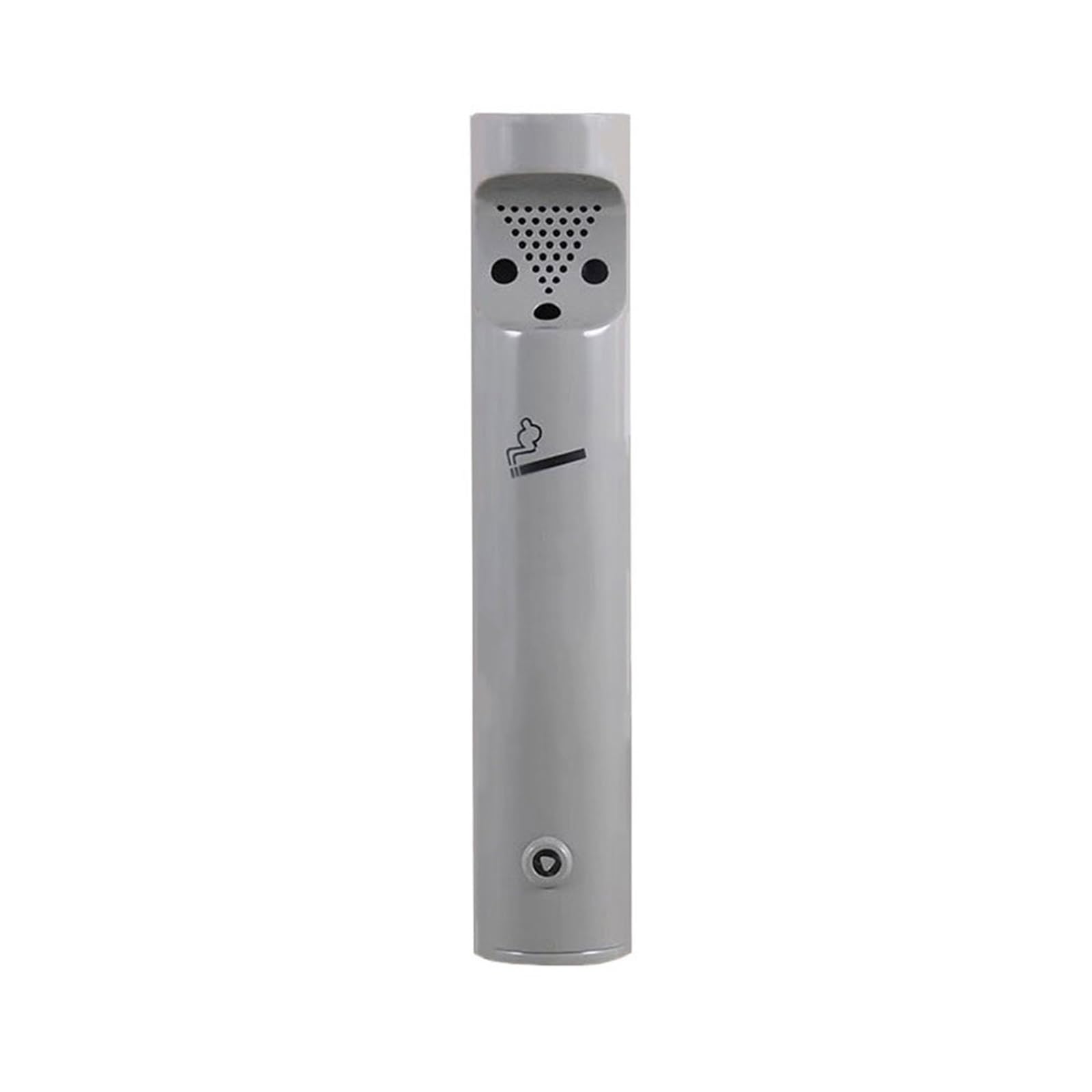Stand ashtray Wall-mounted Iron Baked Ename Ash Cylinder Indoors and Outdoors Metal Column Pillar