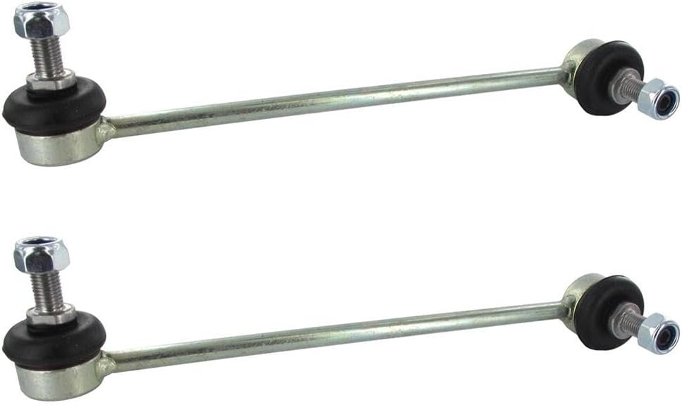 2x Front Sway Bar Link Kit - Front Sway Bar End Links Automotive Replacement Sway Bar Link Kits Compatible with Mercedes-Benz C240 Compatible with Mercedes-Benz C320 2001