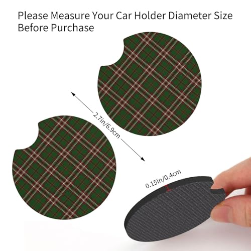 Protector para portavasos de auto 2 unidades negro miniatura 3