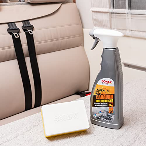 SONAX CARAVAN Politur (500 ml) milde Handpolitur mit Konservierung & CARAVAN InnenReiniger (750 ml) vielseitiger Sprühreiniger mit Geruchsvernichter für Caravan/Bus/Wohnmobil/Wohnwagen
