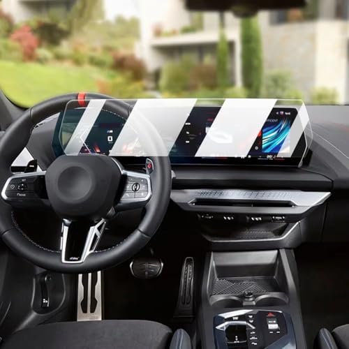 Protecteur d'écran GPS de voiture anti-empreintes pour BMW Série 1 F70 2024 film LCD mat