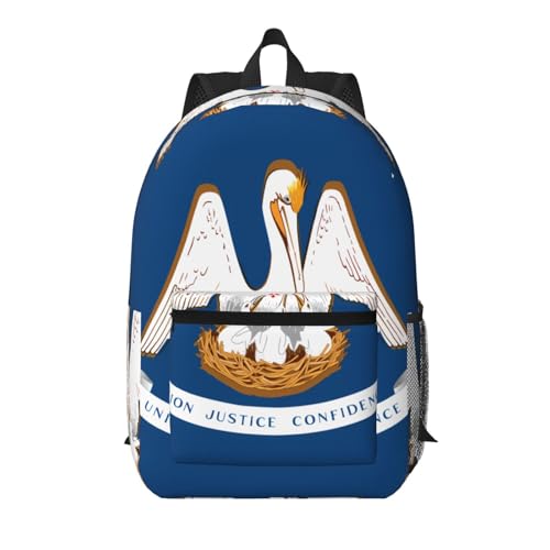 Sac à dos ordinateur portable de voyage Louisiane homme femme robuste