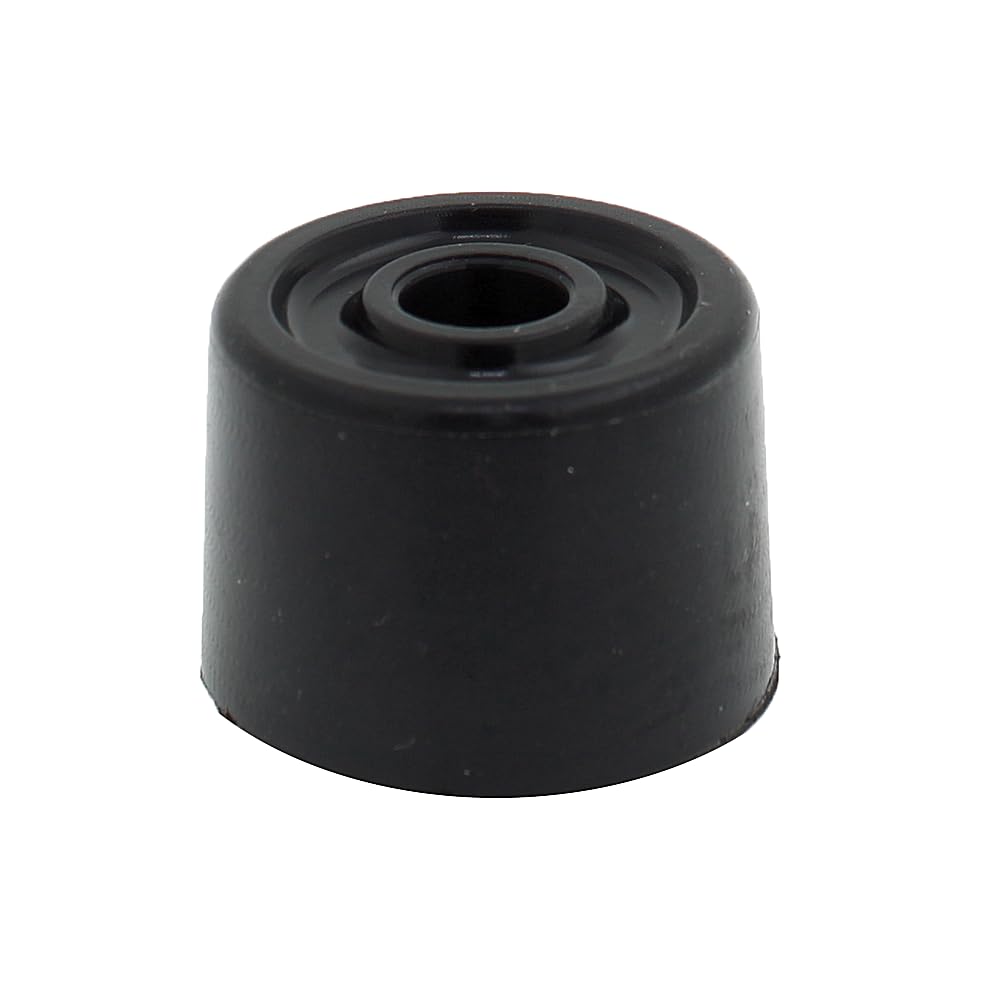 Lifeswonderful - 4pcs Silicone Rubber Door Stops or Screw-On Feet, Buffers, Stoppers - 35mm Diameter - Black - Image 4