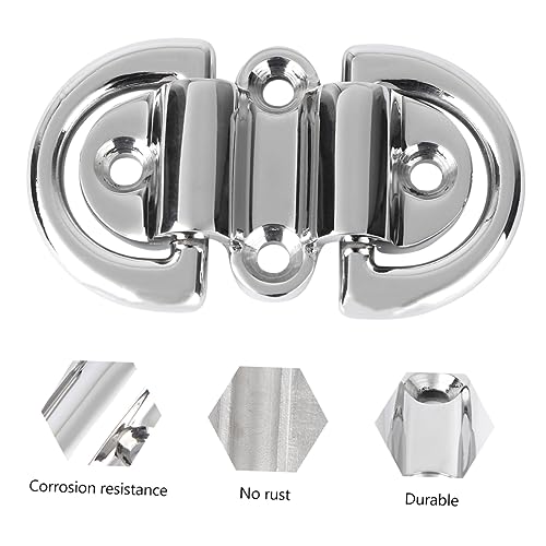 Anillo en D resistente de acero inoxidable con soporte de carga marina 2