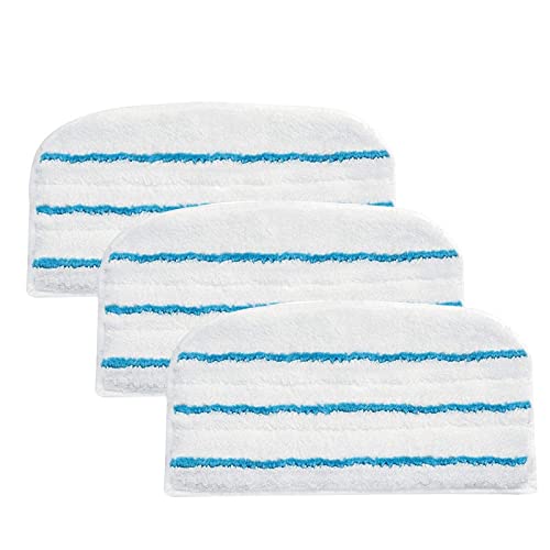 4G-kitty 3 Pack Steam Mop Pads for Black and Decker Steam Mop FSM1610 FSM1630 Washable and Reusable Replacement Mopping Cloth