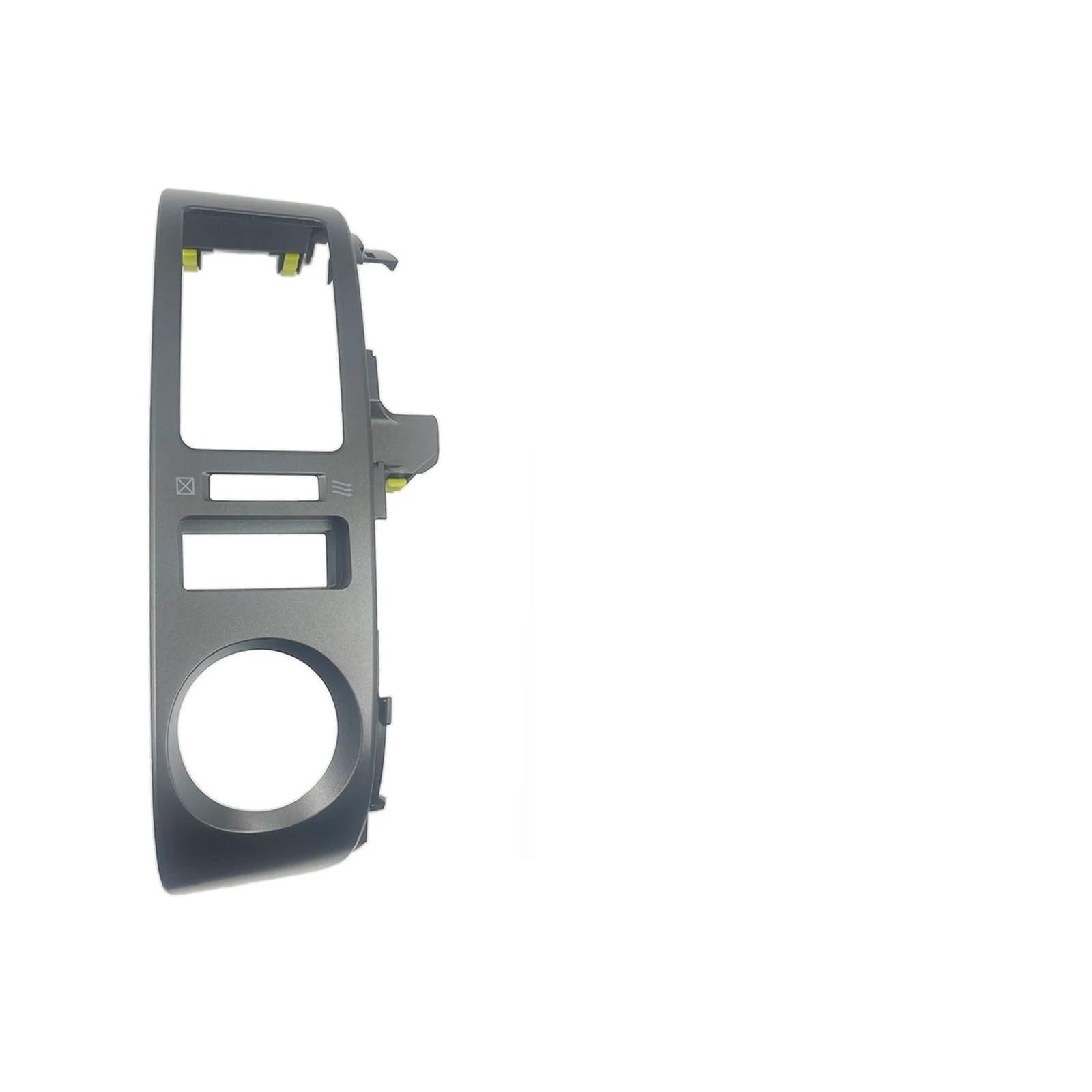 Panel de aire acondicionado para Prius 2004-2009 RHD, cubierta protectora cromada de salpicadero. 2