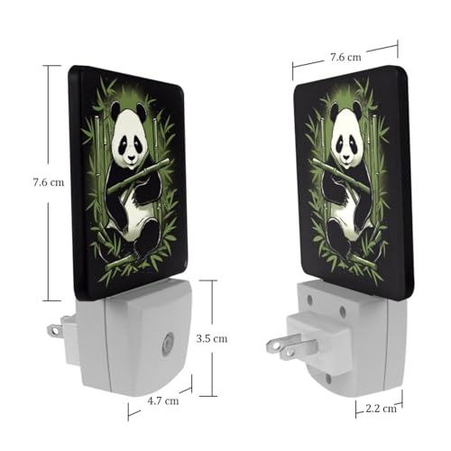 Lámparas de noche LED con sensor, pack x2 miniatura 7