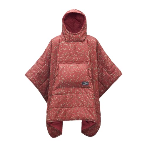 Image of Therm-a-Rest Honcho Poncho Wearable Hooded Camping Blanket, Bone
