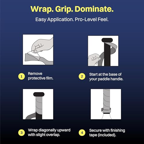 Image of Zeroslip Universal Overgrips | Tennis Racket Grip | Suitable for Pickleball, Padel, Tennis, Badminton & Squash (Pack of 6)