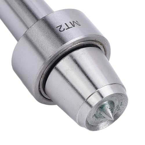 MT2 Tailstock Center Live Tailstock Centro de Aço Inoxidável Torno de Aço Ao Vivo Copo de Madeira Me