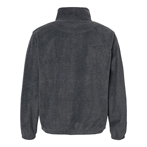 Burnside - Polar Fleece Full-Zip Jacket - 3062 - S - Heather Charcoal2