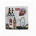 3-D-Kühlschrankmagnet, Motiv: London, United Kingdom, Souvenir, Geschenk-Kollektion, Heim- und Küchendekoration, magnetischer Aufkleber, London, England