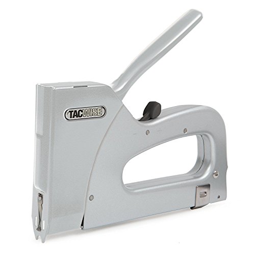 TACWISE Heavy Duty Combi Cable Tacker/Staple Gun for CT45 and CT60 T18Type Staples, Metal Construction (1153), Silver