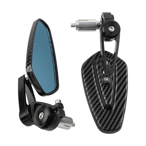Retrovisor universal 22mm para manillar de moto que elimina puntos ciegos en carretera