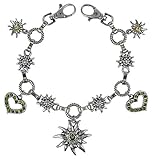 Das schöne Trachten Accessoire ist in vielen verschiedenen Farben verfügbar.