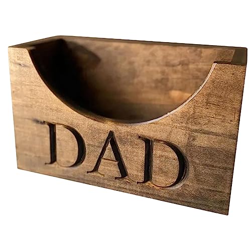 Unomor Rustic Wooden Hat Holder Cap Storage Baseball Cap Display Box Organizer Box for Dec