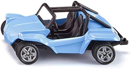 siku 1604, Buggy with Tape and Traffic Sign, Metal/Plastic, Multicolour, 5 m road tape