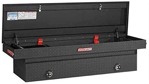 Weather Guard 127502 Black Aluminum Saddle Box - Thumbnail 2