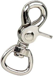 SecureLine 7009-12 2-3/8-Inch X 1/2-Inch Snap Hook with Swivel Eye Trigger
