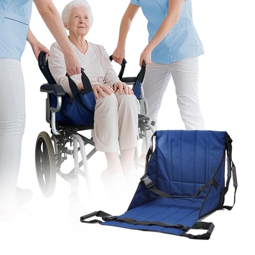 Transfer Sling For Elderly And Disabled Patient Lift Transfer Belt Board From Bed To Wheelchair Emergency Evacuation Chair Pad Home Portable Stair Assist Devices Car Slide Board For Transferring