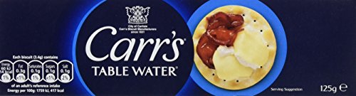 Carr's - CARRS Crackers Table Water Biscuit 125 g