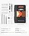VEVOR Screwdriver Set, 59-Piece Small Precision Screwdriver Set with Phillips, Flat Head, Torx, Pentalobe Bits, Tweezer for Men, Mini Cleaning Repair Tool Kit for iPhone, MacBook, Laptop, Computer