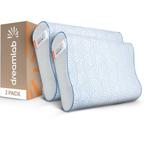 Reviews de Almohada bamboo al mejor precio. 44 Dreamlab Almohada Polar Neck+ 2 Pack | Almohada Cervical de Tela Fría al Tacto y Memory Foam con Gel | Hipoalergénica, Ergonómica y Certificaciones | 2 Piezas Tamaño Estándar...