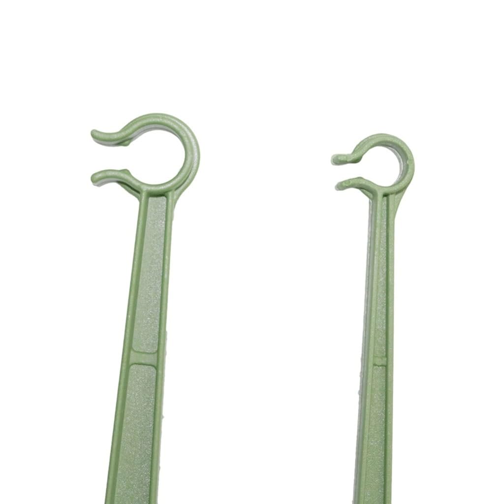50 PCS Pianta Asta di Supporto Asta Connettore Fisso, per Giardinaggio Vines Vines Arrampicata Pianta Pianta Asta di Collegamento (Size : 11 x 320mm)