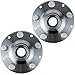 MobiWheels Rear Wheel Hub Bearing Assembly with Repair Kit Compatible with Subaru 1993-2007 Impreza, 1998-2008 Forester,1992-1999 Legacy,Replaces BR930577K (2-Pack)