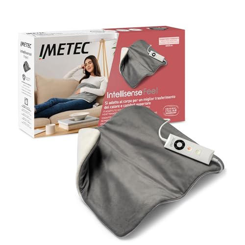 Coussin chauffant électrique Imetec soulagement dos à chauffe rapide