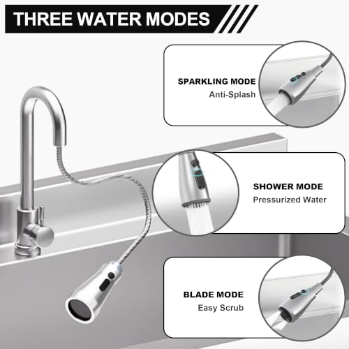 Image of 39 inch Stainless Steel Utility Sink, Deep Single Bowl Laundry Sink | Freestanding Garage Sink with Hot and Cold Water Supply for Laundry Room, Workshop, Farmhouse, Basement and Utility Use