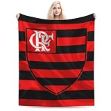 Clube de Regatas do Flamengo Throw Soft Flannel Fleece 50"x40" Blanket
