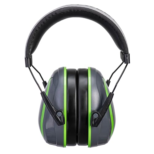 Casque de protection auditive HV Extreme PORTWEST gris et vert haute visibilité