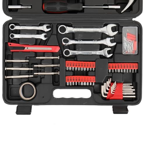 Kit de herramientas combinado para reparaciones en el hogar 148 piezas miniatura 5